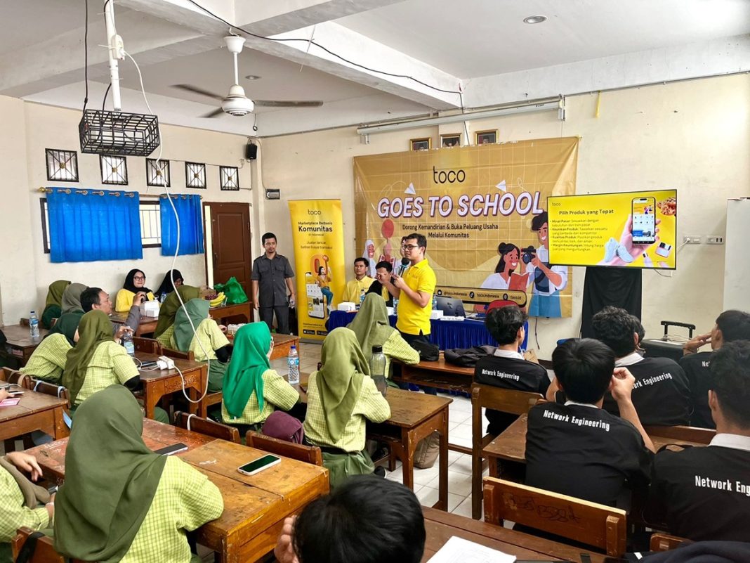 MarketPlace berbasis komunitas pertama di Indonesia, Toco, sukses mengantarkan sejumlah siswa siswi SMK/ SMA menjajal dunia e-commerce dan menjajakinya sebagai young entrepreneur