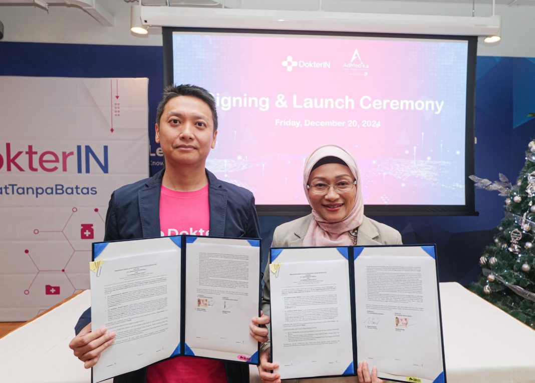 Menyongsong tahun 2025, DokterIN berkolaborasi dengan AdMedika untuk menghadirkan layanan kesehatan yang lebih lengkap dan efisien.