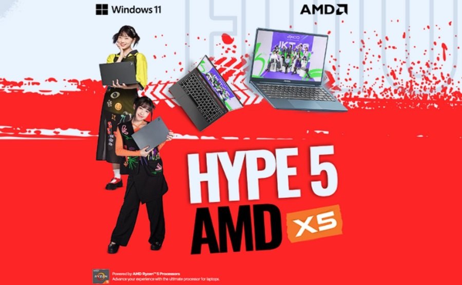 Axioo Mybook Hype 5 AMD X5