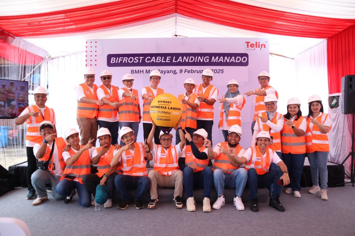 Acara Bifrost Cable Landing Ceremonial di BMH Malalayang pada Minggu, (9/12).