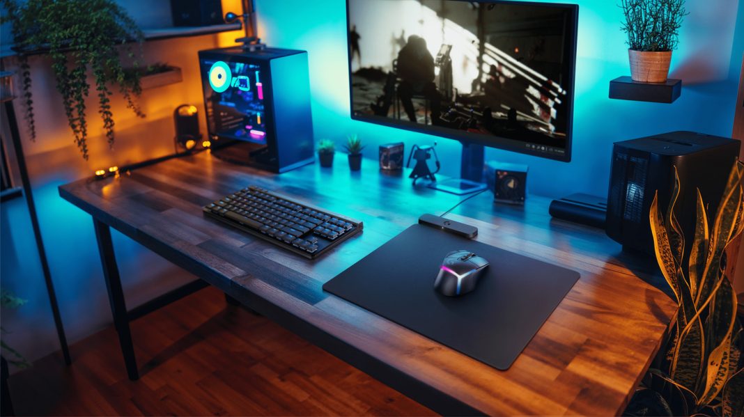 Powerplay 2 Mouse Pad Gaming Nirkabel Aman Saat Game