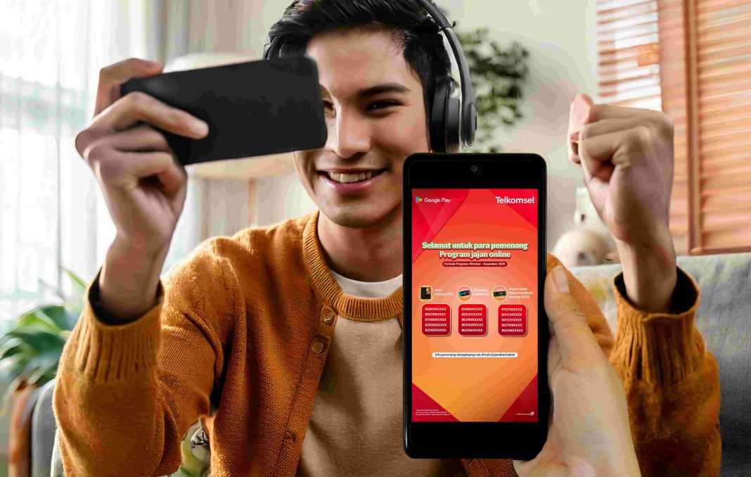 Jajan Online 2024, Telkomsel Apresiasi Kesetiaan Pelanggan Gunakan Layanan Digital