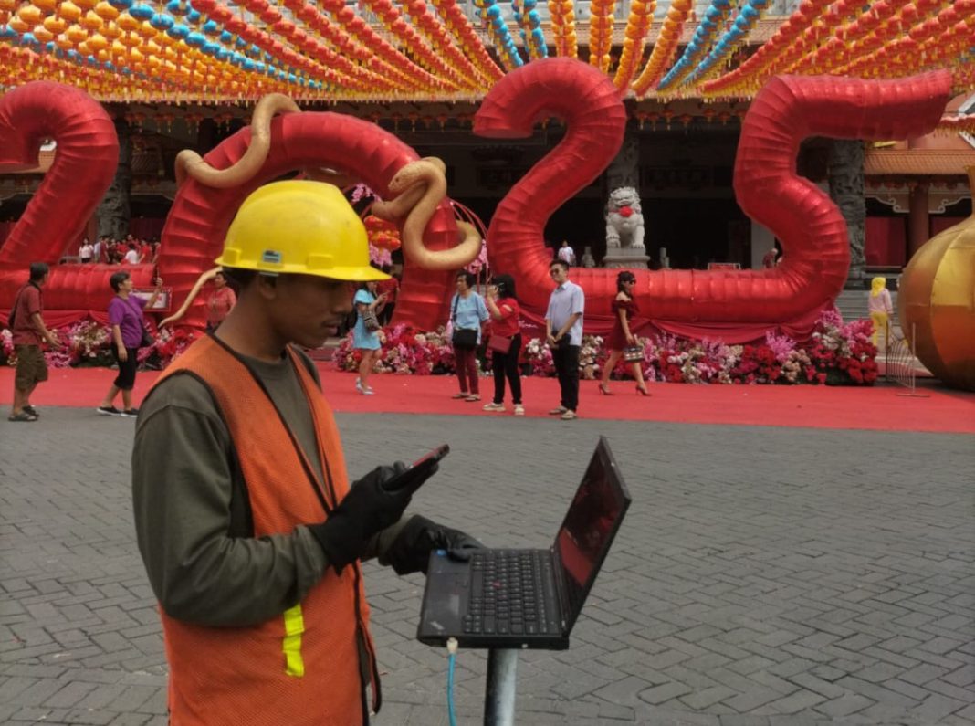 XL Axiata memastikan kesiapan jaringan telekomunikasi dalam mendukung kelancaran komunikasi pelanggan selama perayaan Cap Go Meh