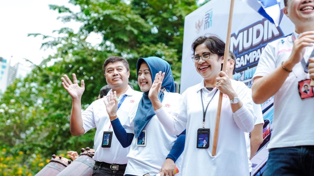 Indibiz Berangkatkan Ratusan Pelanggan Setianya Mudik Sampai Tujuan