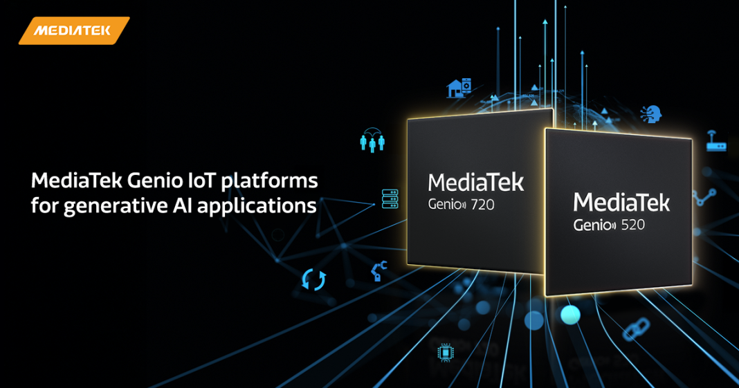 Keunggulan Platform IoT Genio 720 dan Genio 520 Mediatek Untuk Aplikasi AI Generatif