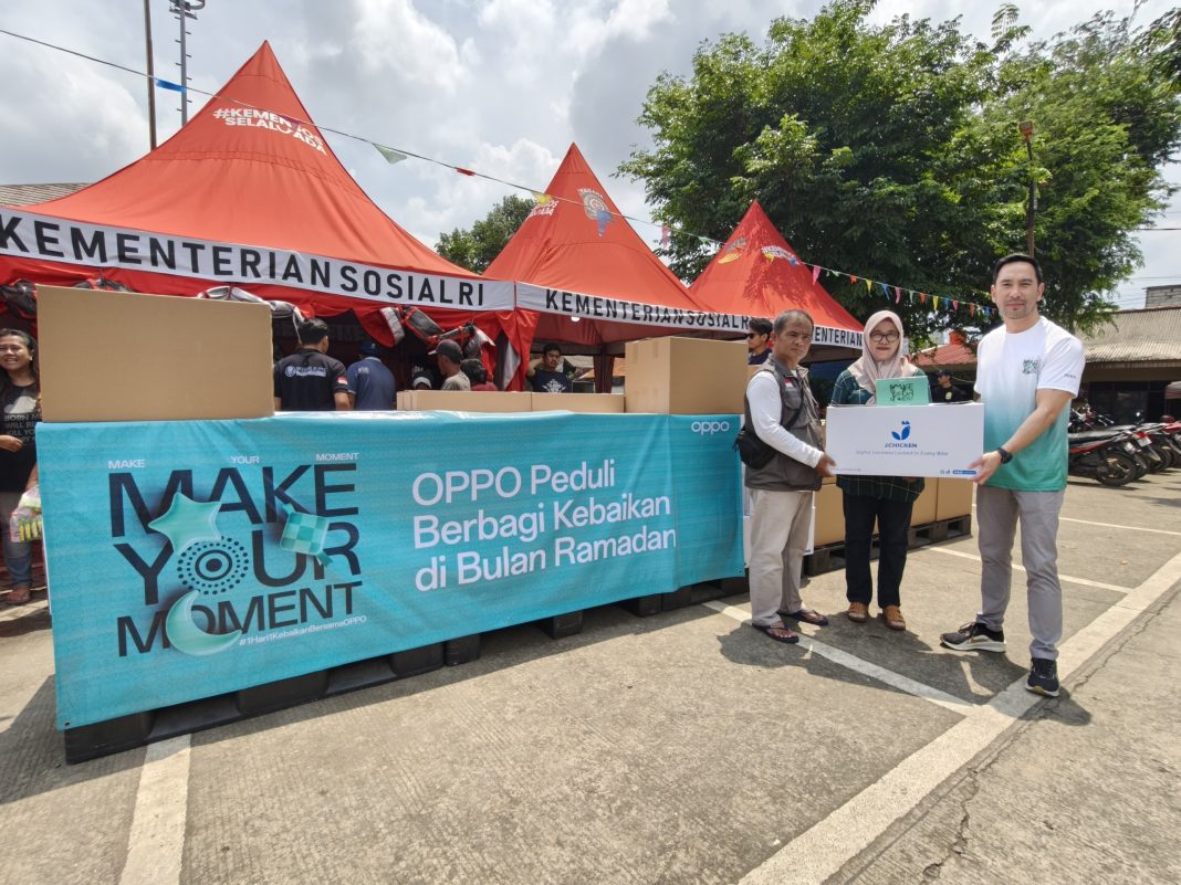 Dalam semangat Ramadan yang penuh makna, OPPO kembali mewujudkan #1Hari1Kebaikan dengan berbagi buka puasa untuk korban banjir di Bekasi.