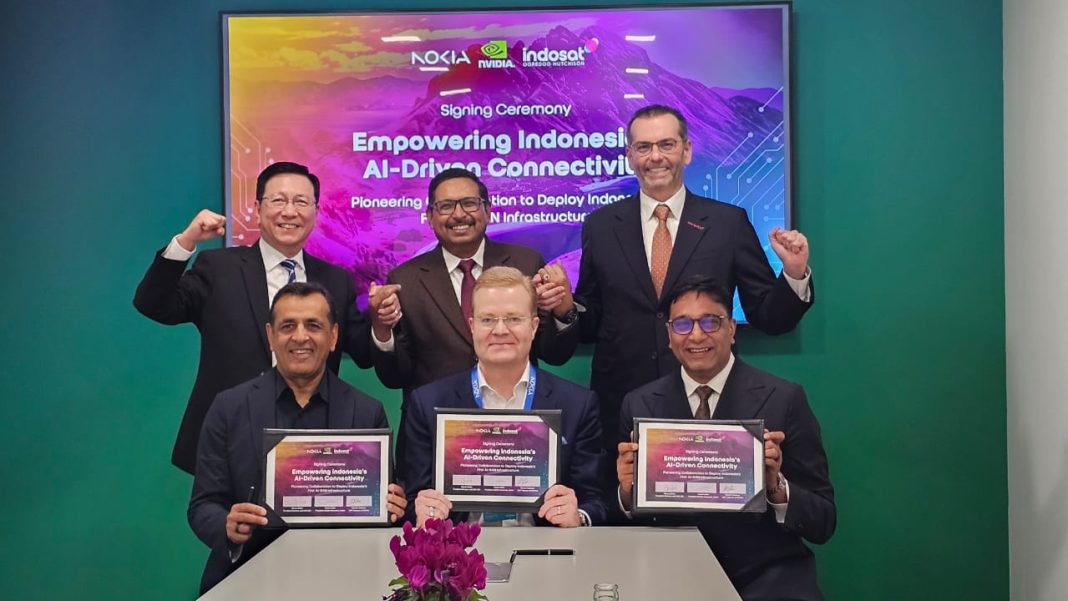 Indosat Gandeng Nokia dan NVIDIA Terapkan AI-RAN di Asia Tenggara
