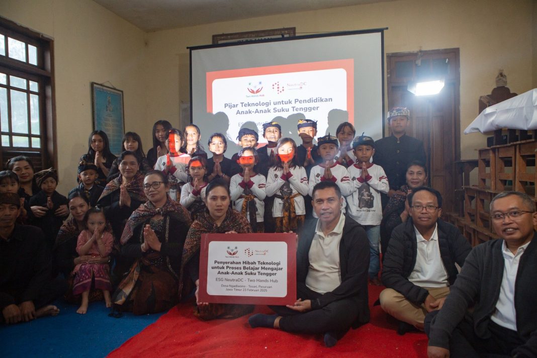 NeutraDC berharap dapat memberikan dampak positif bagi pendidikan anak-anak Suku Tengger di kawasan Bromo