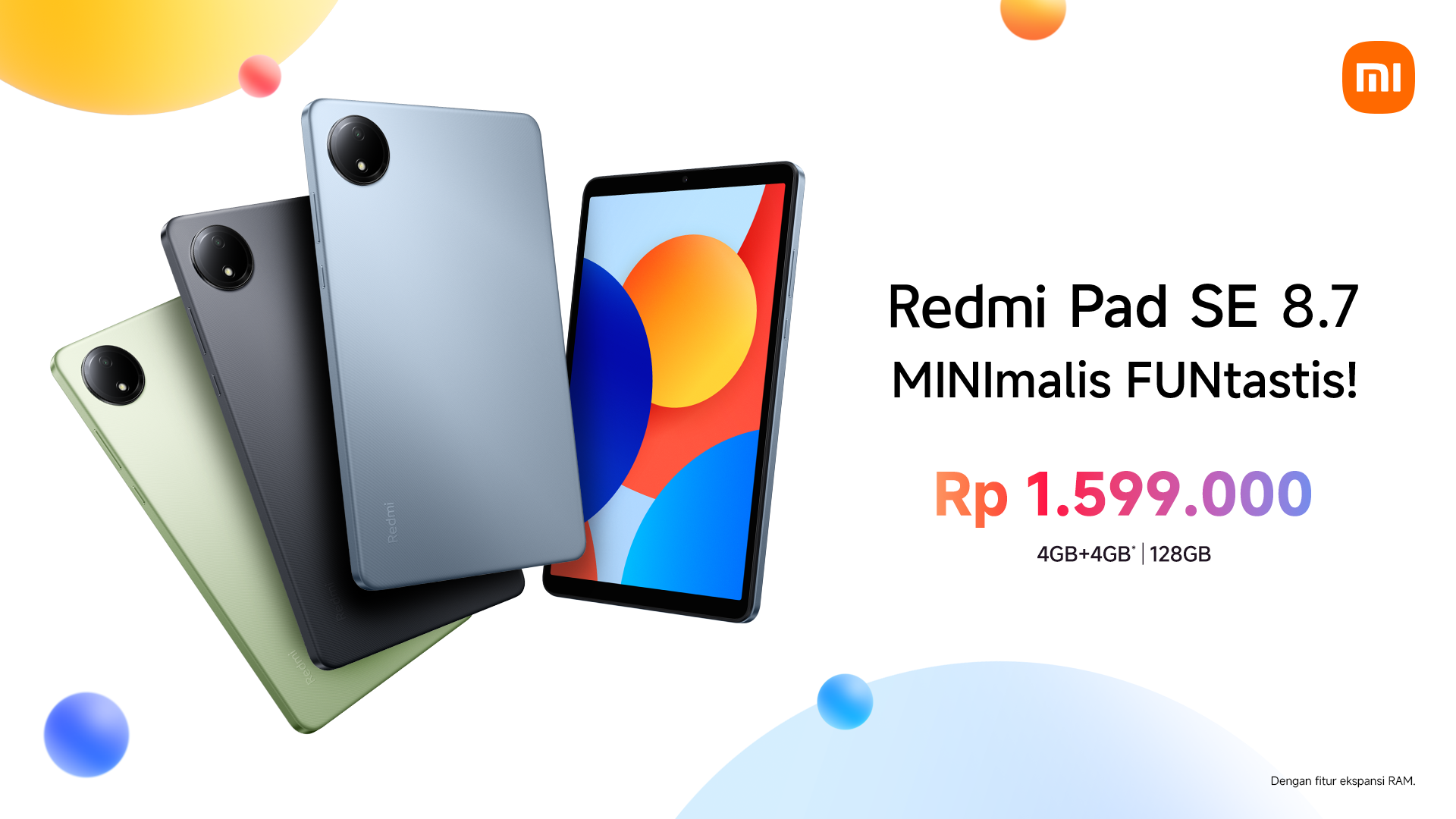 Redmi A5 dan Redmi pad SE 8.7 Hadir Untuk Segala Kebutuhan