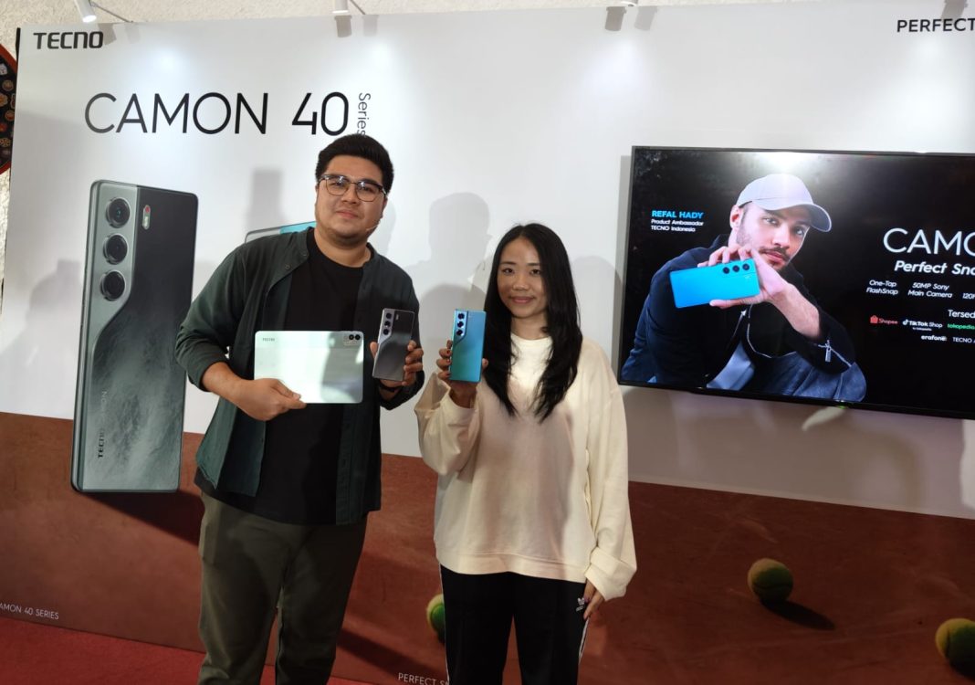Tecno Camon 40 Resmi di Indonesia Unggulkan Fotografi AI dan FlashSnap