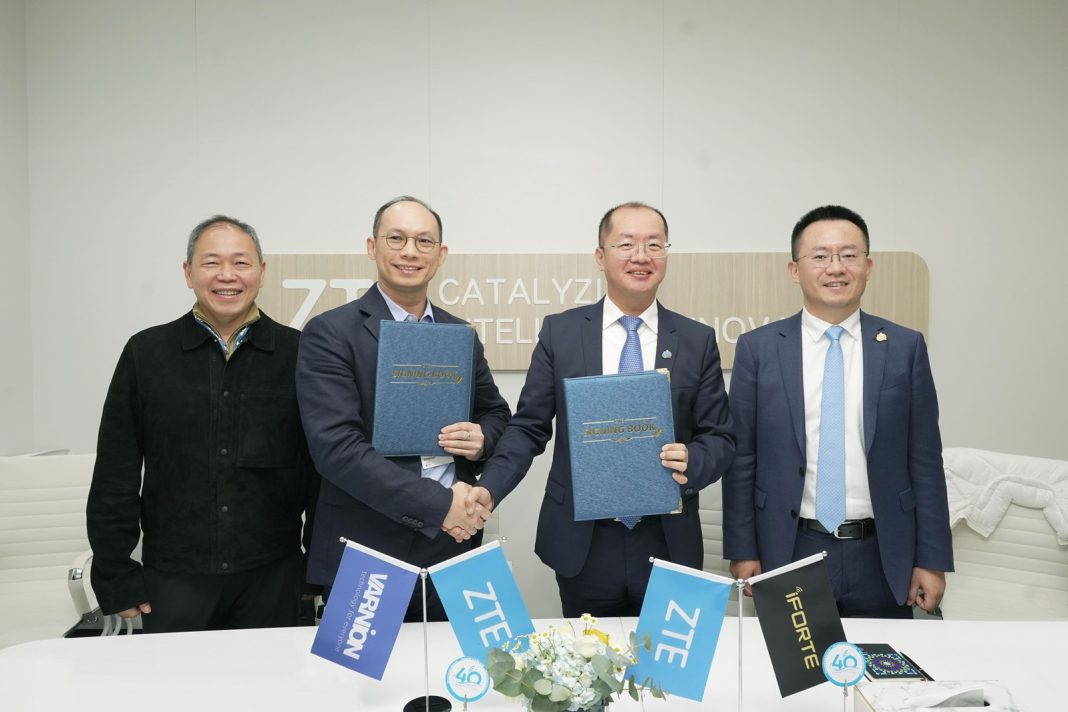 ZTE dan Varnion menandatangani Nota Kesepahaman di MWC Barcelona 2025 untuk meningkatkan infrastruktur digital di sektor perhotelan Indonesia dengan solusi Fixed Broadband terdepan, STB, dan layanan teknologi inovatif lainnya.