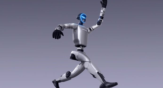 Perusahaan asal Hangzhou, Tiongkok, Unitree Robotic menciptakan robot humanoid bernama G1, yang bisa melakukan Kung Fu. (Unitree Robotic).