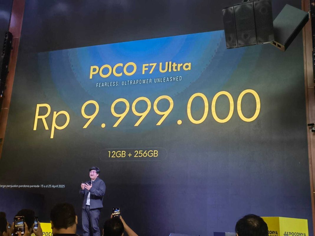 Memasuki minggu kedua April 2025, POCO menggebrak pasar smartphone Indonesia dengan smartphone terbaru, F7 Series.