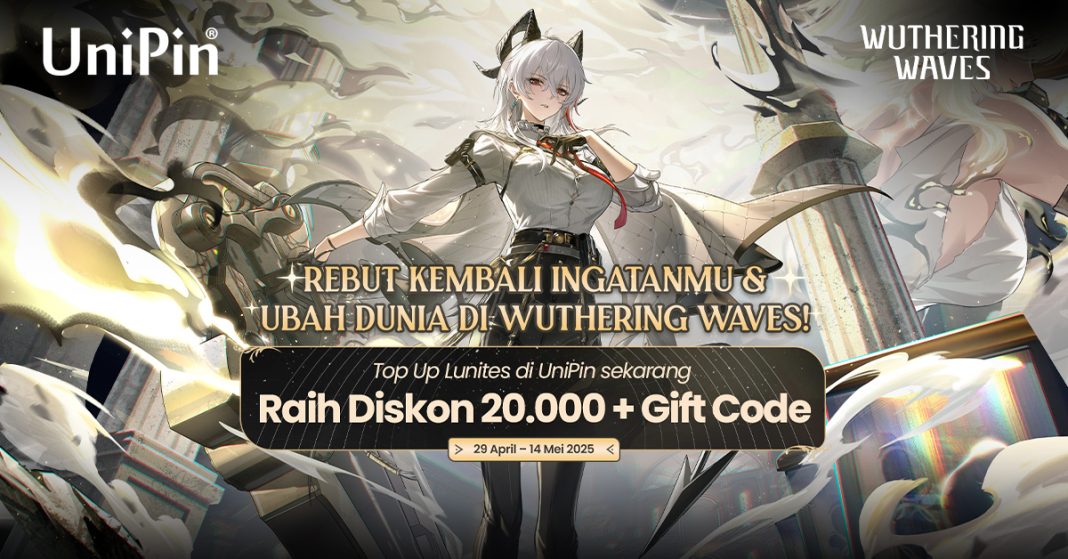 Dukung Game RPG Terbaru UniPin Gandeng Wuthering Waves