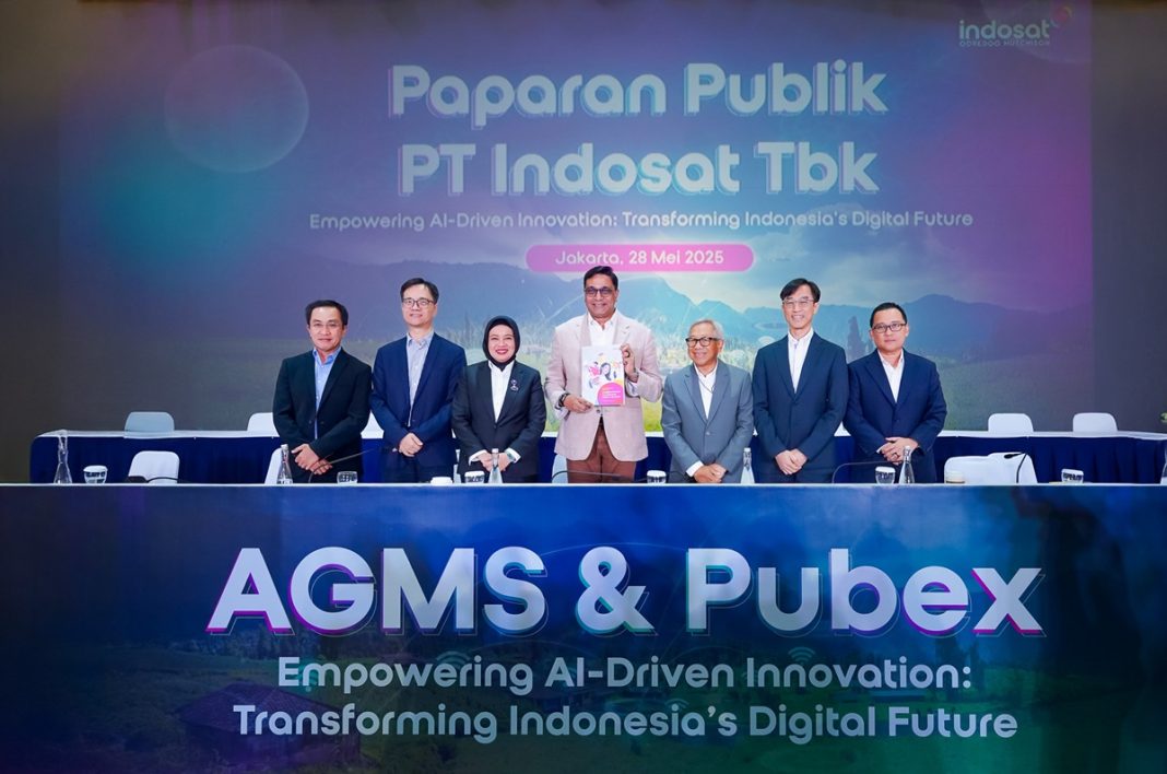 Indosat menggelar Rapat Umum Pemegang Saham Tahunan (RUPST) untuk tahun buku 2024. Indosat menegaskan komitmen membagikan dividen seraya membangun fondasi yang kuat untuk pertumbuhan di masa yang akan datang. Indosat terus berfokus pada memberikan nilai bagi para pemegang saham dan mempercepat transformasi menjadi AI TechCo, memanfaatkan kecerdasan artifisial untuk meningkatkan efisiensi dan memperluas bisnis.