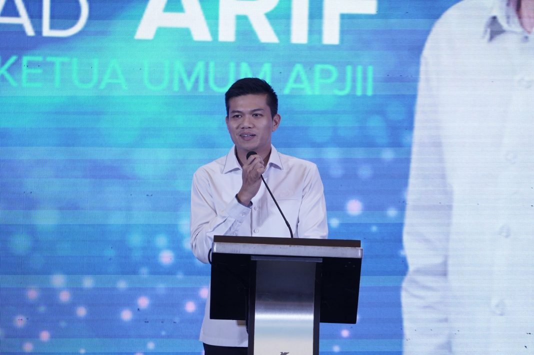 Muhammad Arif Angga, Ketua Umum APJII di Indonesia Digital Forum (IDF) 2025