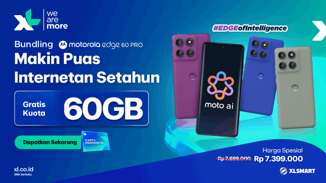 XL Gandeng OPPO dan Motorola Hadirkan Bundling Smartphone Terbaru dengan Kuota 60GB