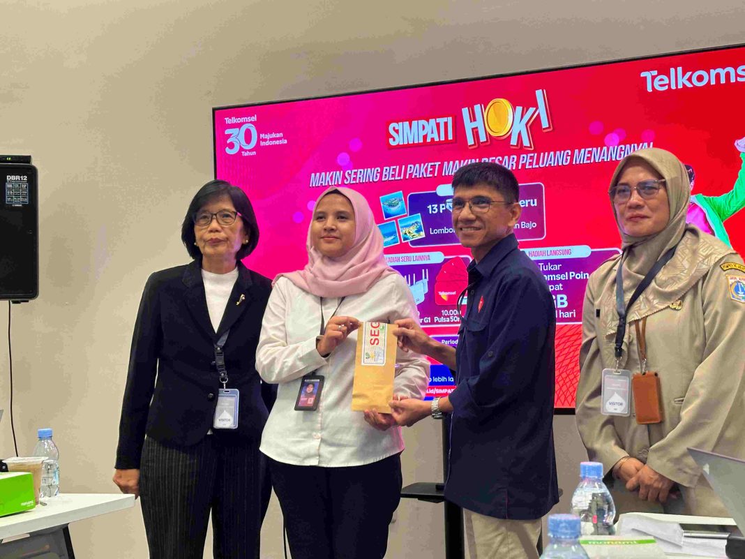 Telkomsel Gelar Undian SIMPATI HOKI dengan Hadiah Miliaran Rupiah