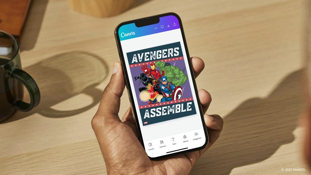 Canva Hadirkan 180 Template Marvel untuk Desain Kreatif