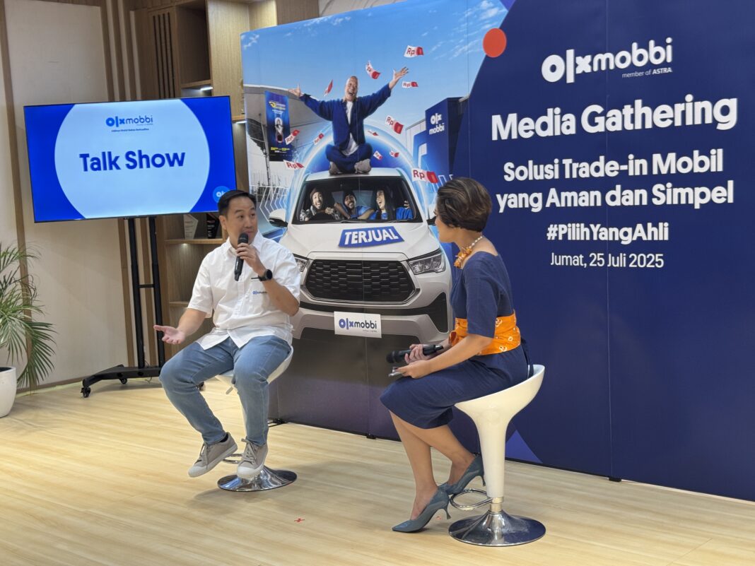OLXmobbi Kembali di GIIAS 2025, Tawarkan Cashback Rp 6,8 Juta untuk Trade-In