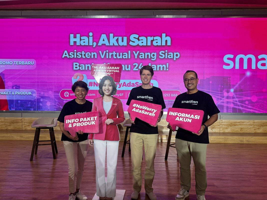 Smartfren Luncurkan Sarah, Asisten Virtual AI untuk Layanan Pelanggan 24/7