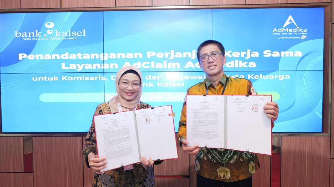 BPD Kalsel Gandeng AdMedika untuk Pengelolaan Kesehatan Karyawan