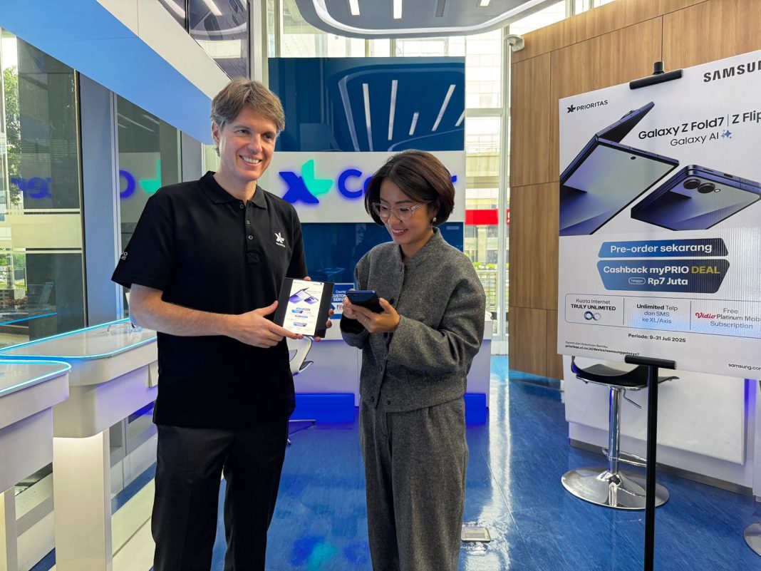 XL PRIORITAS dan Samsung Tawarkan Bundling Galaxy Z Fold7 & Z Flip7 dengan Internet Unlimited