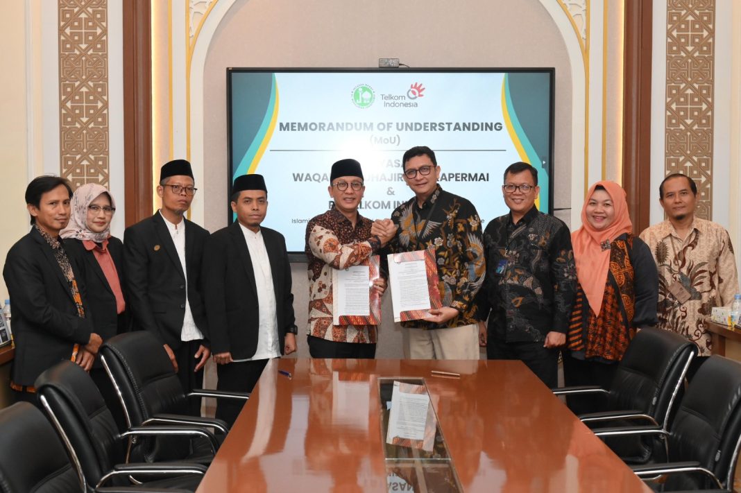Telkom Regional II Gandeng Yayasan Al-Muhajirien Perkuat Pendidikan Digital