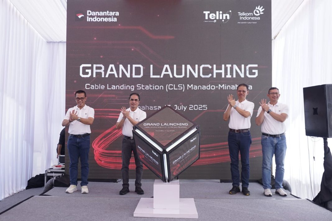 Telin Resmikan Cable Landing Station di Minahasa, Perkuat Konektivitas Asia Pasifik