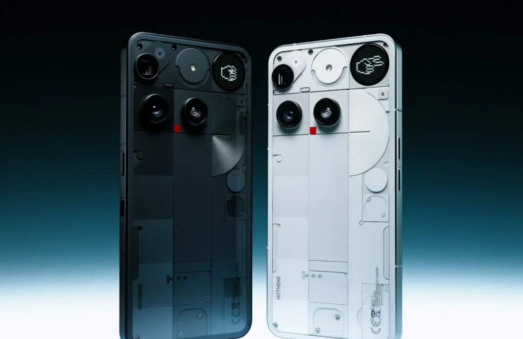 Nothing Phone 3 dengan desain belakang unik dan Glyph Matrix