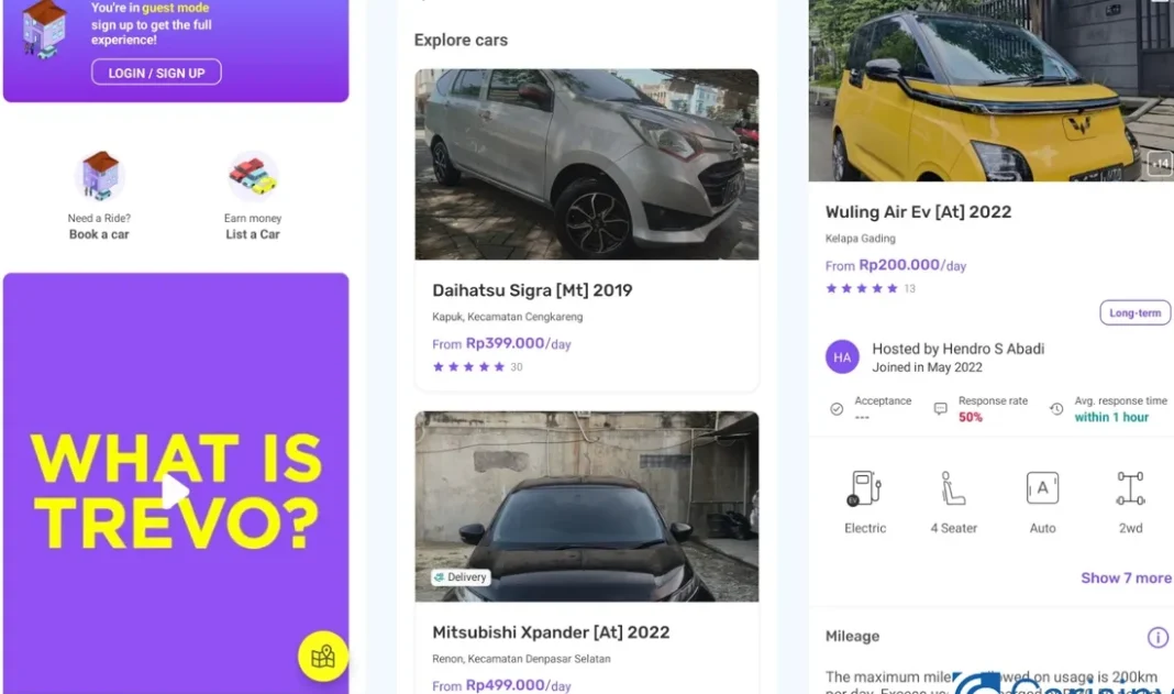 5 aplikasi rental mobil terbaik untuk liburan