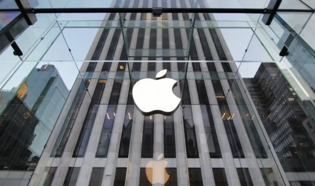 Ilustrasi konflik regulasi antara Apple dan Uni Eropa tentang fitur iOS 26