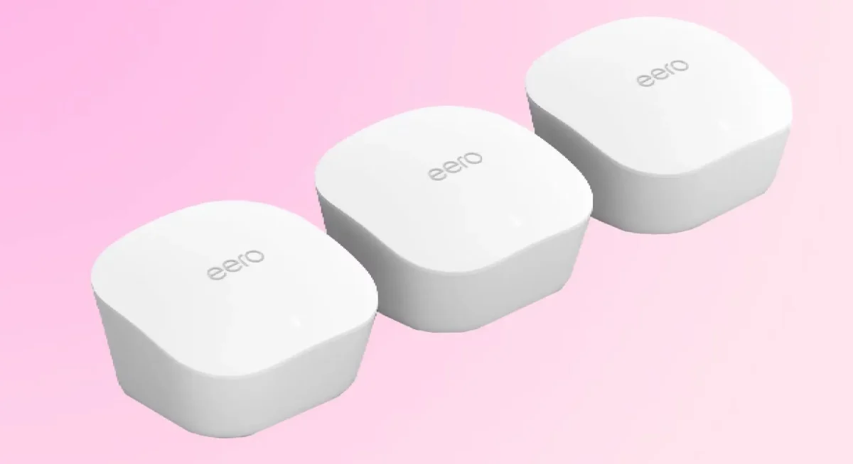 Amazon Eero Mesh Network three devices