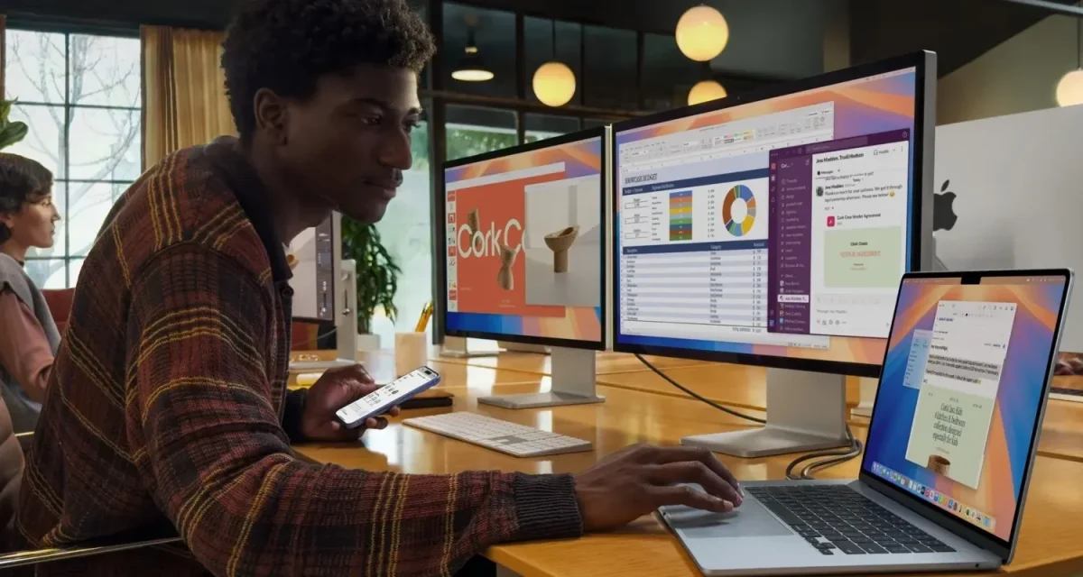 Perbandingan daya tahan baterai MacBook dan laptop Windows 11