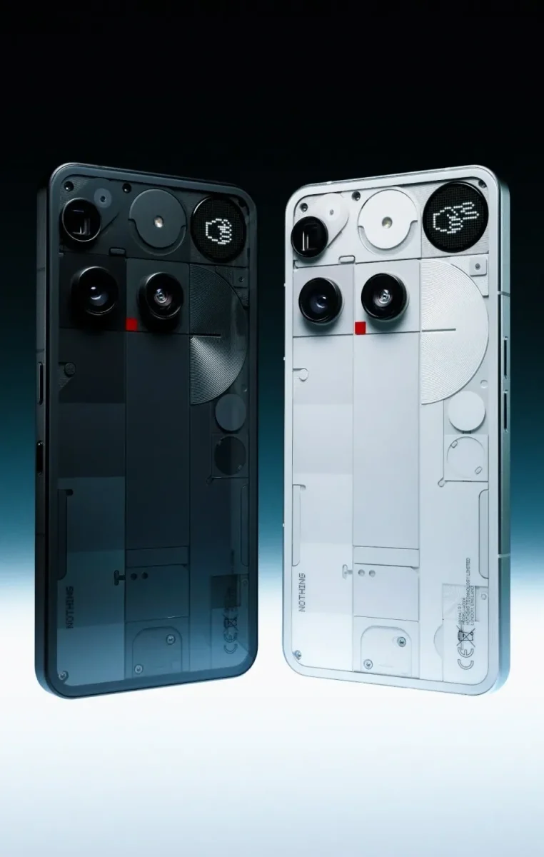 The two color options of the Phone (3). | Image credit — Nothing - This phone could’ve been the bold new flagship we needed