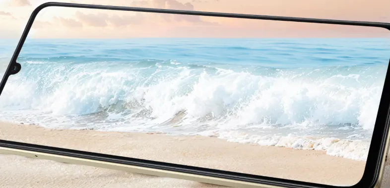 Realme Narzo 80 Lite 4G tampak depan