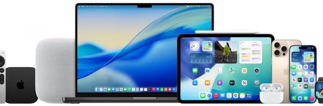 Tampilan antarmuka iOS 26 beta dengan desain Liquid Glass