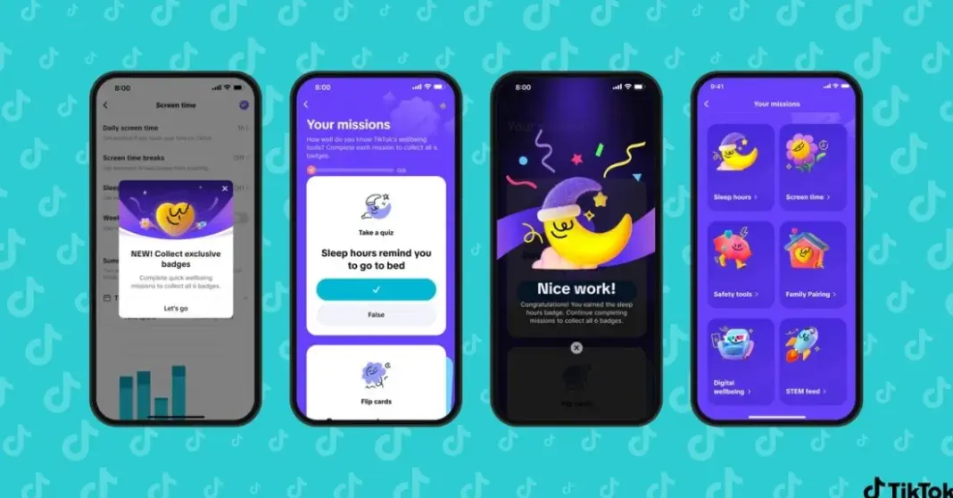 TikTok Well-being Missions - fitur baru untuk kebiasaan digital sehat
