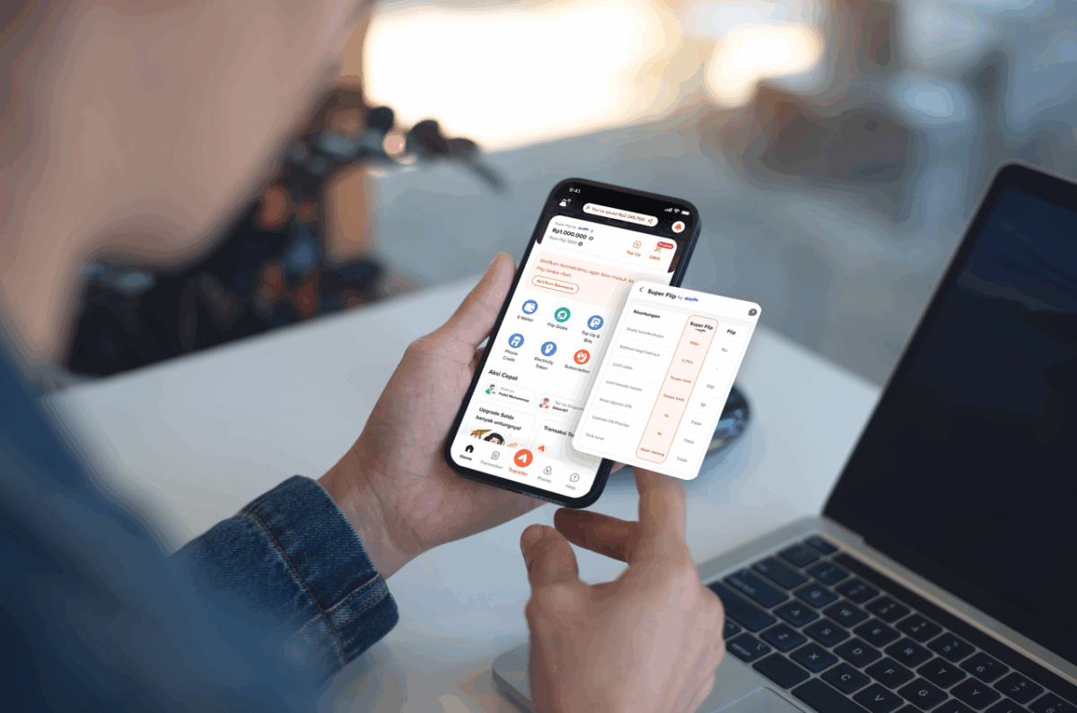 Content image for article: Flip dan Bank Aladin Syariah Luncurkan Super Flip, Tabungan Digital Syariah dengan Imbal Tinggi