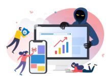 Penipuan Digital Meningkat 30% Selama Bulan Ramadan dan Idulfitri Ilustrasi penipuan online melalui smartphone dan transaksi digital