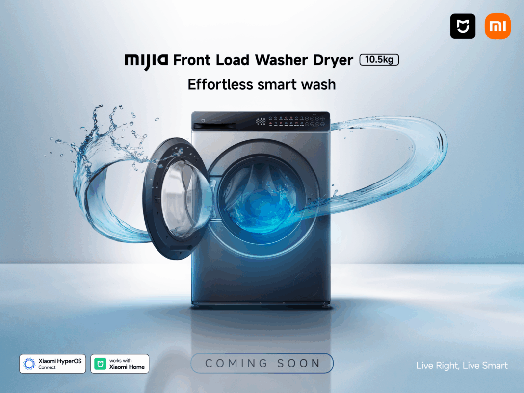 Xiaomi Luncurkan Mesin Cuci Pintar Mijia Front Load Washer Dryer 10,5kg