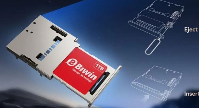 China Rilis SSD Mini Seukuran Kartu SIM, Performa Tinggi