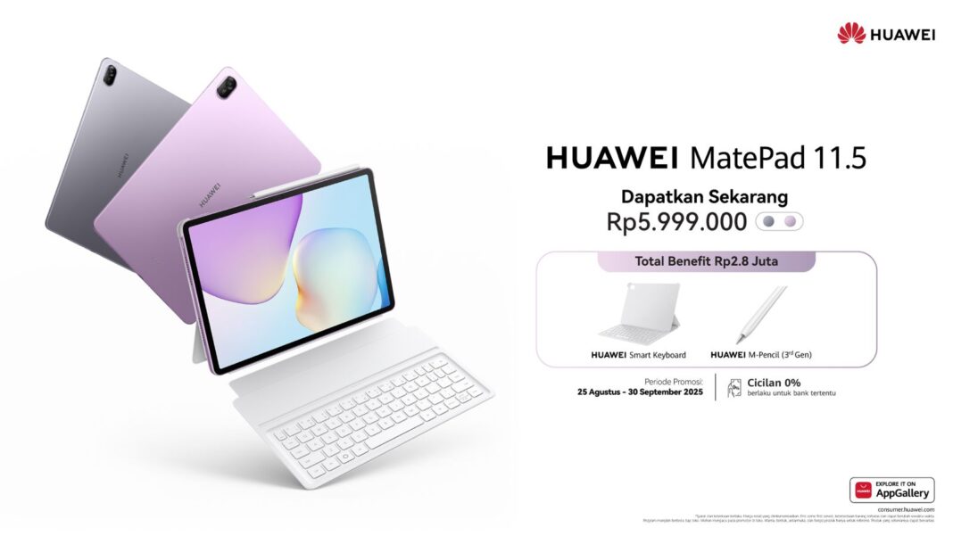 HUAWEI Matepad 11.5 Hadir di Indonesia, Intip Kelebihan dan Kekurangannya