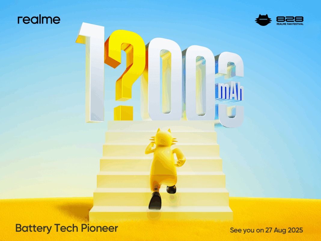 realme Siapkan Baterai Smartphone 10.000mAh+ di Anniversary 828