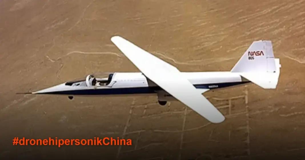 China Kembangkan Drone Hipersonik dengan Konsep Sayap Gunting