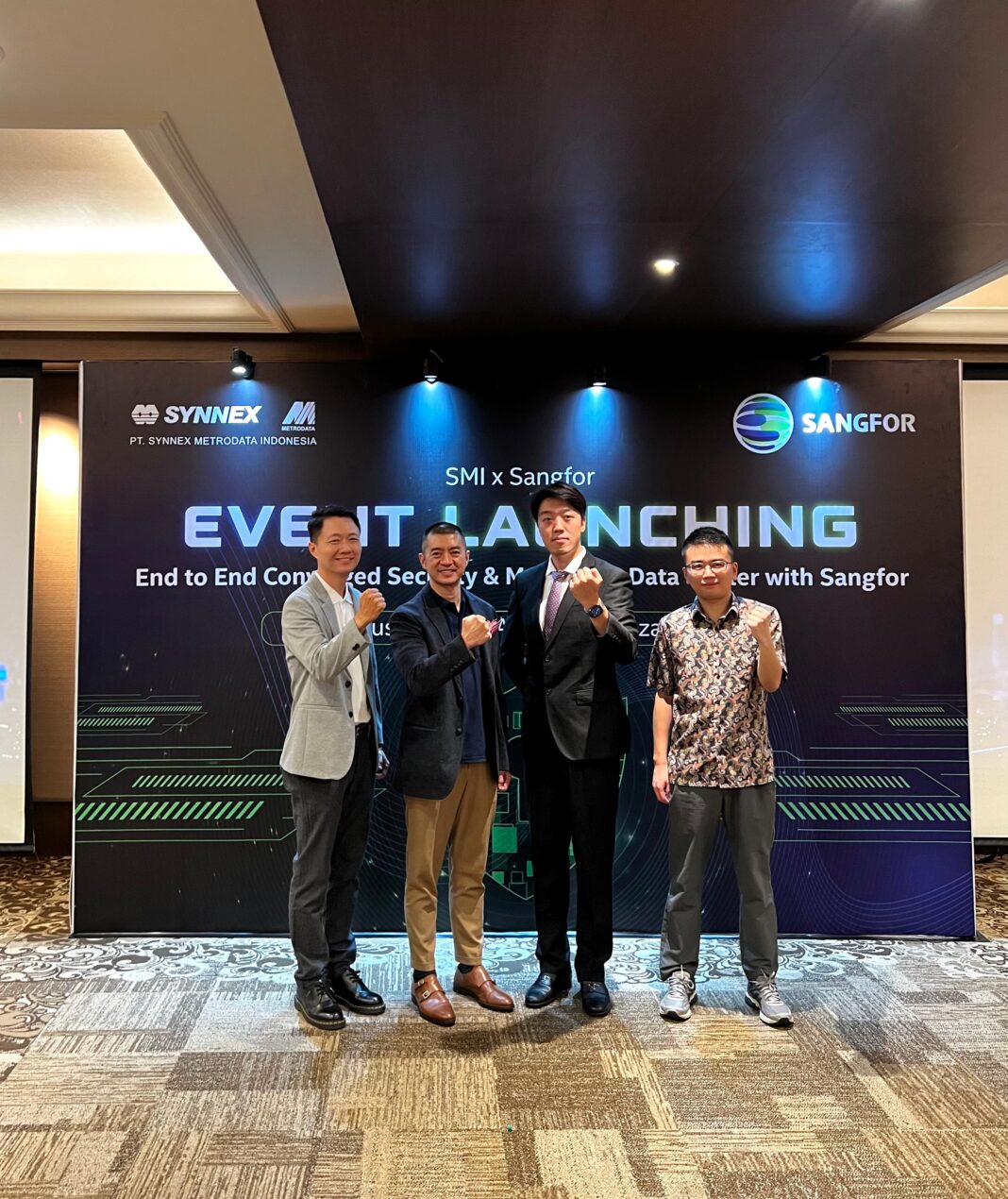 PT Synnex Metrodata dan Sangfor Technologies Jalin Kemitraan Strategis di Bidang Cyber Security