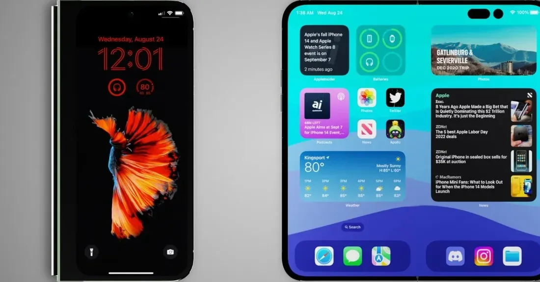 The first creaseless foldable on the market? - Apple iPhone Fold - the first foldable I would actually buy