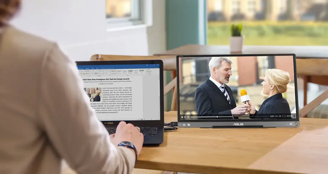 ASUS ZenScreen 15.6 inch portable monitor (MB16ACE) featured image