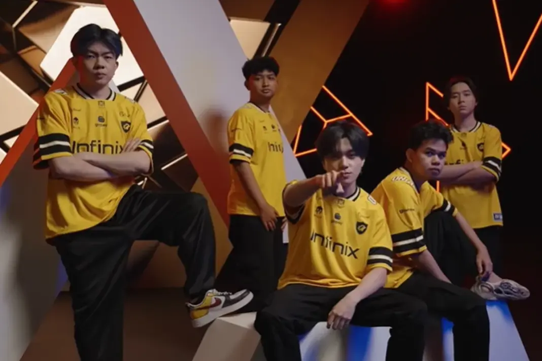 Ilustrasi tim Onic Esports di MSC 2025.