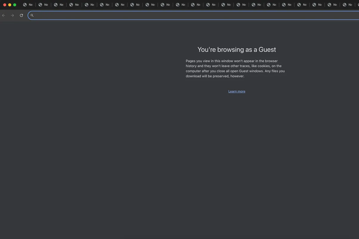 Ilustrasi banyak tab di browser